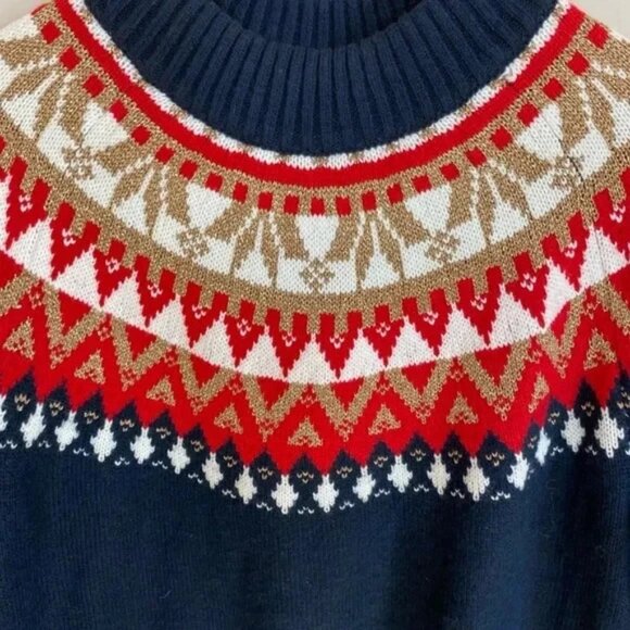 Tommy Hilfiger Half Snowflake Raglan Sweater 2X - Picture 4 of 5
